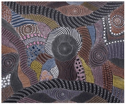 Dot symbolized work by Aboriginal People Dot symbolized work by Aboriginal People