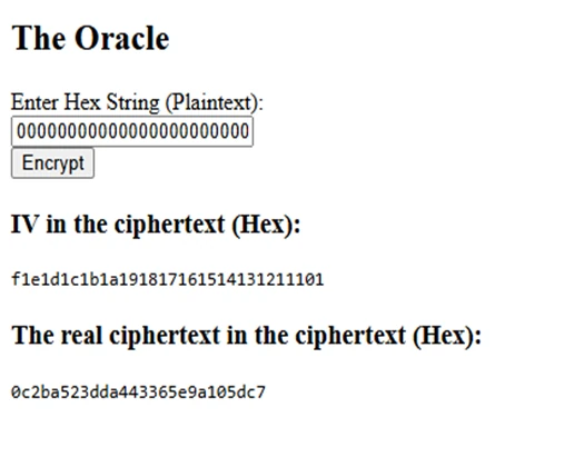 Figure 1: ciphertext generate