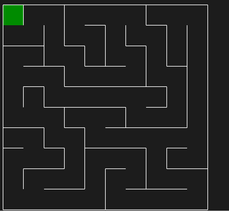 Maze Created Maze Created